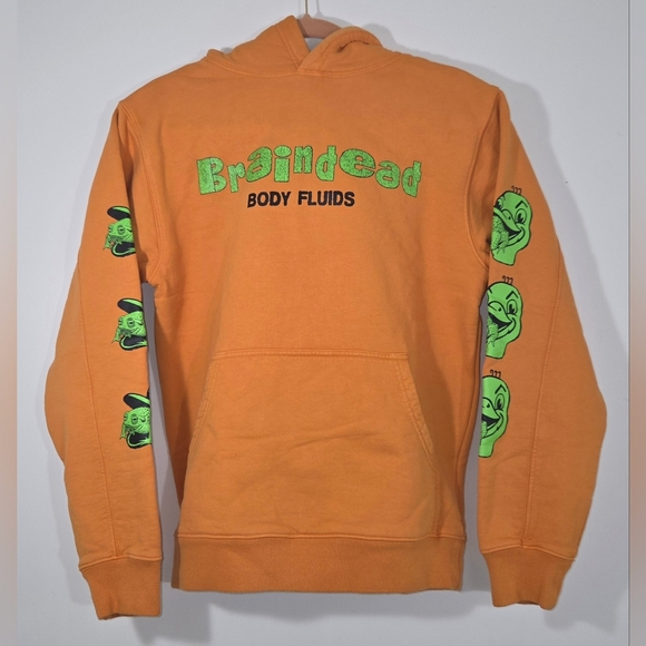 NEW BRAIN DEAD TOAD LICKER SWEATSHIRT HOODIE. - Picture 1 of 6